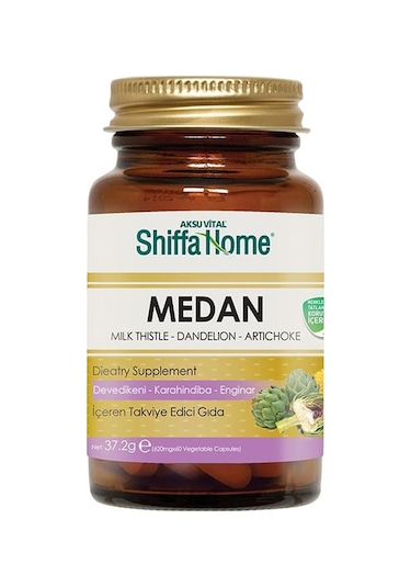 Shiffa Home Medan Kapsül Devedikeni Karahindiba Enginar 60 Kapsül
