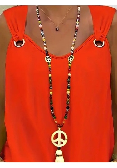 Modasize Kadın Kolsuz V Yaka Kuş Gözü Detay Bluz Short Aerobin Ikili Takım Turuncu