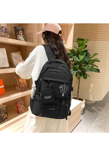 Geeksen 2024 Yeni Büyük Kapasiteli Su Geçirmez Sırt Çantası - Okul Ve Seyahat İçin Çok Renkli