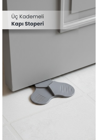 Silikon Kapı Stoperi Üç Kademeli