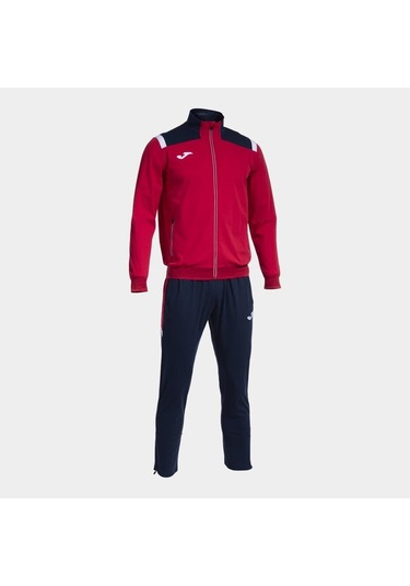 Joma Toledo Tracksuit Erkek Eşofman Takım Kırmızı Lacivert Kırmızı - Lacivert