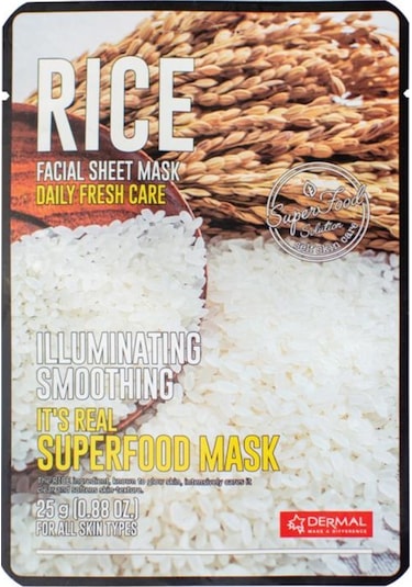 Dermal Rice Facial Sheet Maske