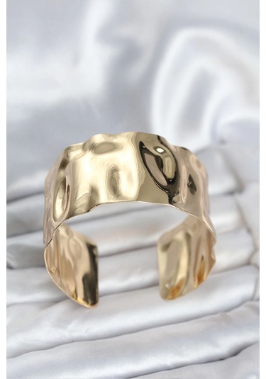 Dodes Dodes Pirinç Gold Renk Levha Model Kadın Bileklik Tg27bb8062 Çok Renkli