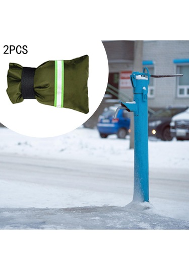 Suntek 2 Adet Dış Mekan Musluk Kapağı Çorapları Bahçe Kapakları Yeşil