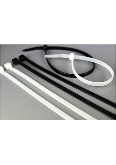 Zenith Kablo Bağı Plastik Cırt Tesisat Kelepçesi 3.6 x 300 MM 100 Adet Siyah