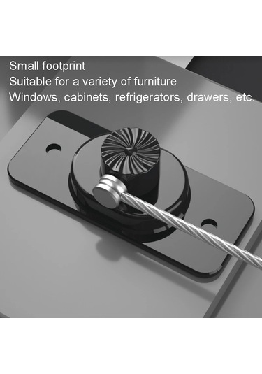 Sones Çocuk Pencere Güvenlik Kilidi Sınırlı Konumlandırma Şifresi Buzdolabı Kilidi Beyaz