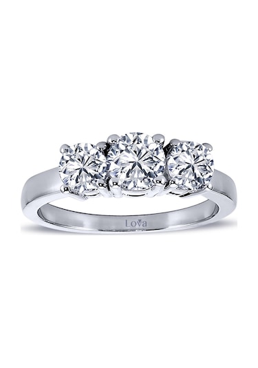 Lova 1,10 Karat Pırlanta Tria Yüzük - 1080015