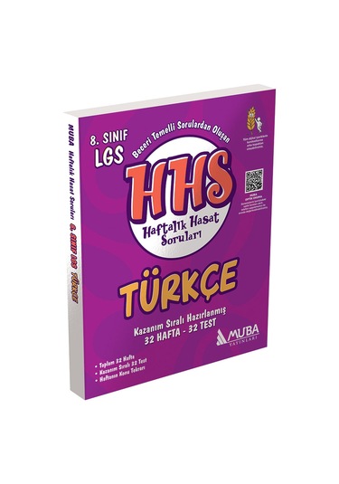 8.sınıf Türkçe Haftalık Hasat Soruları Hhs Muba Yayınları