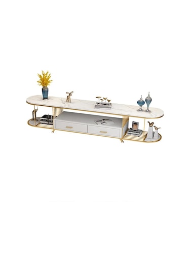 Leyda Beyaz Tv Ünitesi