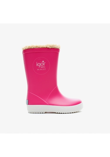 Igor Splash Nautico Borreguito Pembe Çocuk Yağmur Botu - W10207 Pembe