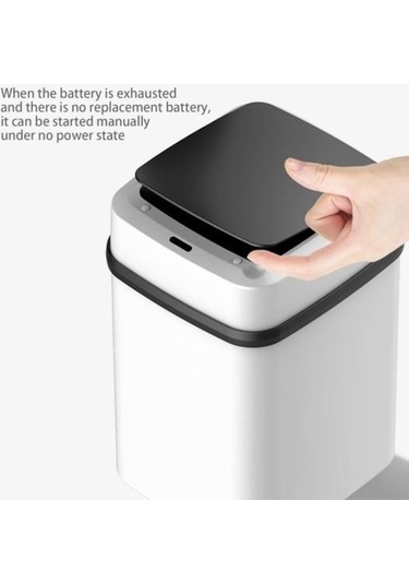 Novahub Sessiz Akıllı Atık Çöp Kutusu, Otomatik Seçenek: B Diğer