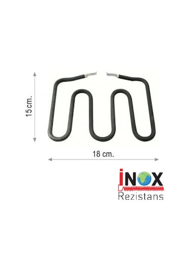 Sanayi Tipi Tost Makinası Rezistansı 220 V 650 W Cr-Ni Q8 5 Mm