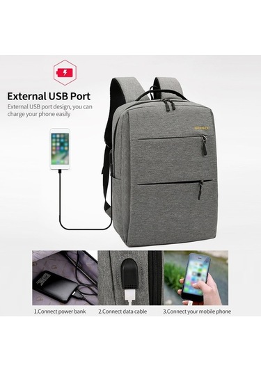 Pazly Büyük Kapasiteli Oxford Kumaş Dizüstü Bilgisayar Sırt Çantası Seti - Siyah/gri/lacivert/şarap Kırmızısı Siyah