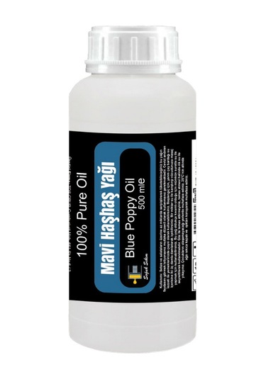 Tos The Organic Spices Soğuk Sıkım Mavi Haşhaş Yağı 500 ML