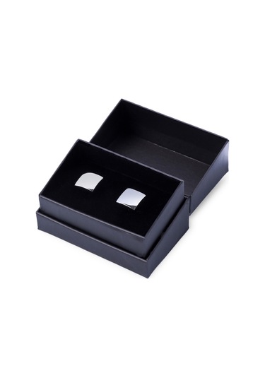 Hatemoğlu Gri Desenli Kare Kol Düğmesi 110110etc001 A02