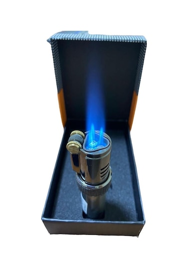 Cohiba Füme 3 Jetli Pürmüzlü Silindir Puro Çakmağı 709439
