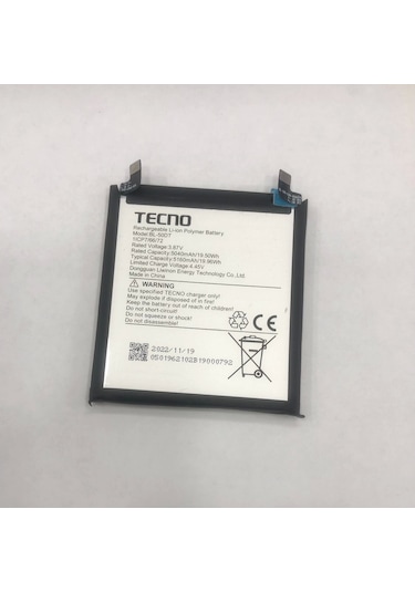 Tecno Phantom X2 Ad8 Batarya 5160 Mah