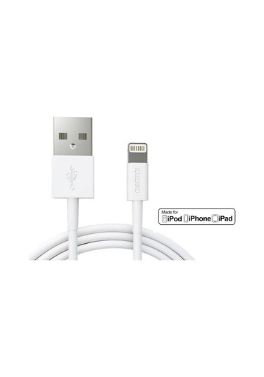 Choetech Lightning Usb Şarj Kablosu Mfı Lisanslı 1.8 Metre - Ip0027 - Beyaz