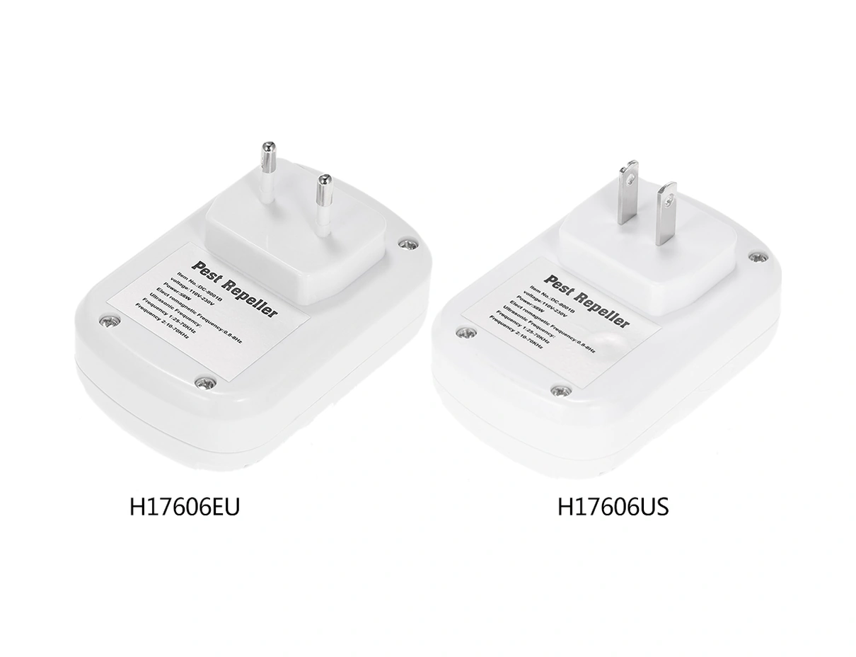 Youmex Evcil Hayvan Dostu Elektromanyetik Ve Ultrasonik Fare-parazit Kovucu, 200 M² Koruma, Gece Işığı, Ab Standartı Dc-9001b