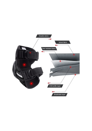 Sones Motolsg MT03 2'si 1 Arada Motosiklet Sürme Koruyucu Dişli Dizlik