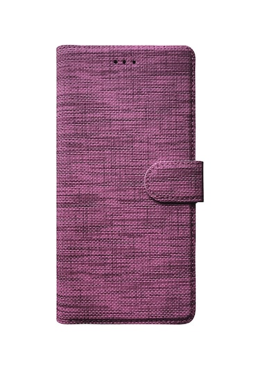 Adige Xiaomi Redmi Note 8 Kılıf Cüzdan Kapaklı Kartlıklı Kumaş