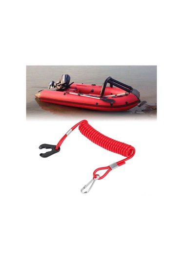 Lemestar Motor Bot Ve Dış Motor Acil Durum Güvenlik Kablosu - Su Geçirmez Plastik, Uzatılabilir, Kolay Kurulum, Elektriksiz Ve Aküsz Motorlar İçin Diğer