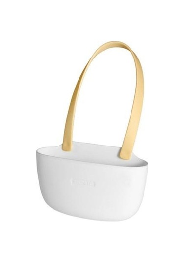 Beyaz Drenaj Sepeti Dayanıklı Kurulumu Kolay Içi Boş Tasarım Lavabo Drenaj Torbası Mutfak Sünger Drenaj Tutucu Ev İçin