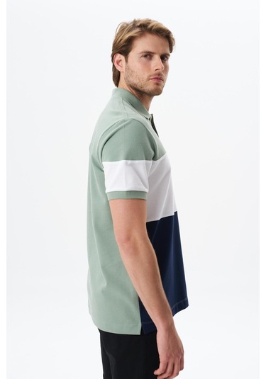Arma Erkek Regular Fit % 100 Pamuk Pike Polo Yaka Tişört Y29374355302 Yeşil