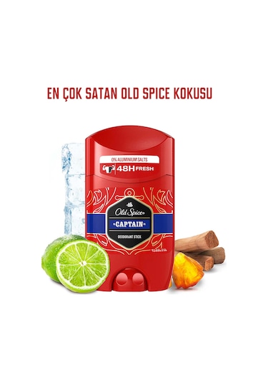 Old Spice Captain 48H Erkek Stick Deodorant 50 ML