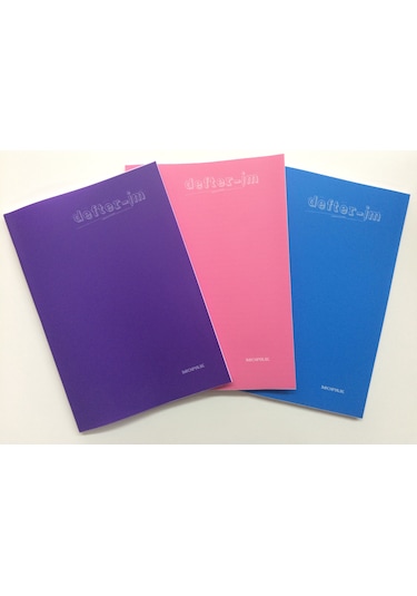 Mopak Hm 80 Yaprak Kareli Defter Plastik Kapak Harita Metot