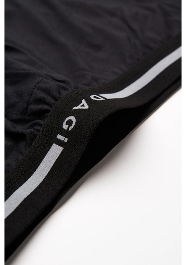 Dagi 3710 Erkek Penye Modal Boxer-siyah Siyah