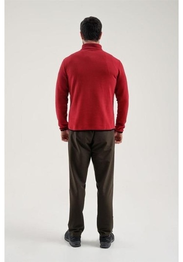 Exuma Yarım Fermuarlı Polar 2312002-677-bordeaux