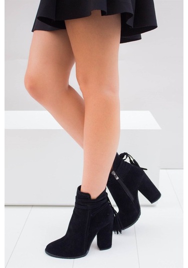 Fox Shoes Siyah Kadın Bot A922803902