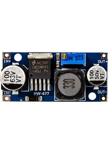 LM2596HVS 48V DC-DC Ayarlanabilir Voltaj Regülatör Modülü