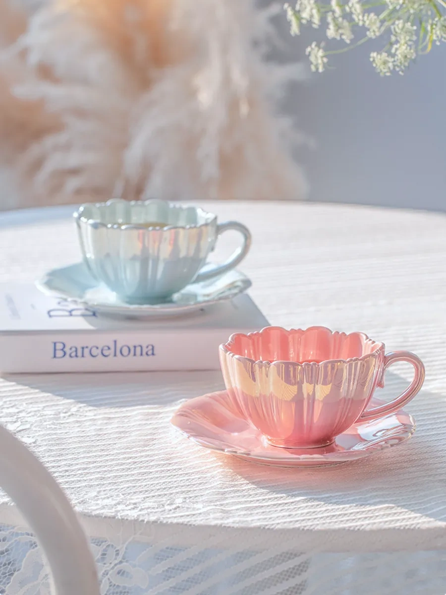 Rodori Çay Takımı Hediye Seti, Fincan Ve Tabak, İnci Çay Fincanı 330976896 İnci-mavi