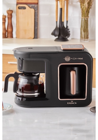 Karaca Hatır Plus Mod 5 In 1 Konuşan Kahve ve Çay Makinesi
