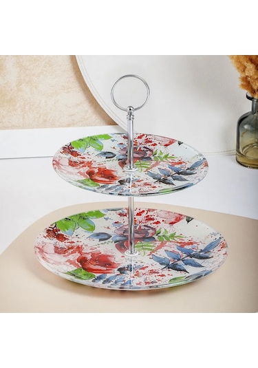 Daniks Cam Meyvelik, İki Katlı Meyve Vazosu 307758968