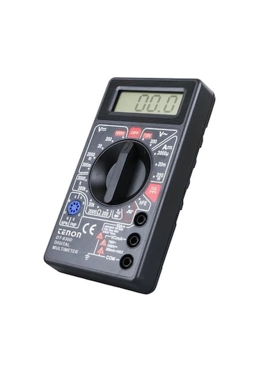 Tenon Dt-830d Siyah Dc/ac Voltaj Akım Ölçer Dijital Multimetre Ölçü Aleti