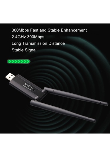 Sones Usb İle Çalışan Duvar Tipi Kablosuz Yönlendirici Uzantısı Wifi Sinyal Amplifikatörü Siyah