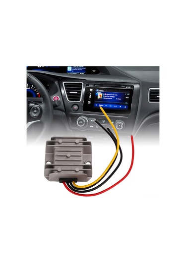 Reedark 12v'den 24v'ye 3a 72w Ip68 Su Geçirmez Artırıcı, Otomobil/gemi Uyumlu, Aşırı Akım-koruma Alüminyum Blok Güneş Enerjisi-led İçin