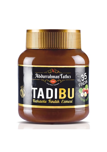 Abdurrahman Tatlıcı Tadıbu Kakaolu Fındık Ezmesi 330 G
