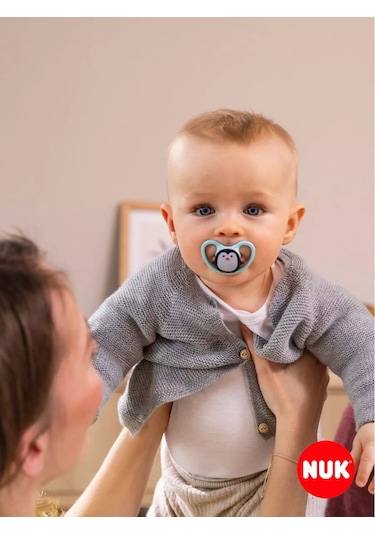 Nuk Space Mıckey Güçten, 3 Numara Emzik, 2 Adet 187532946 Kırmızı