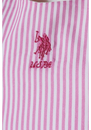 U.s. Polo Assn. Kız Bebek Pembe Tulum Usb3011-c-v1 Pembe