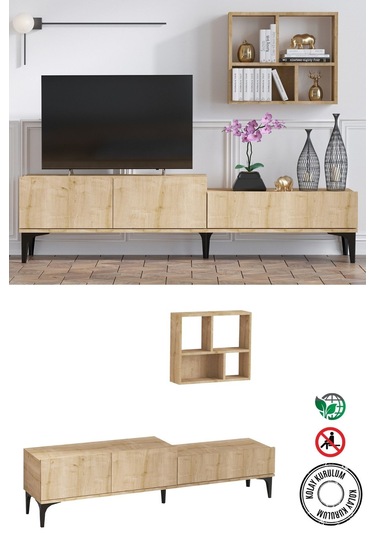 Decormet Lott Tv Ünitesi Safir Meşe -dec-20073 Diğer