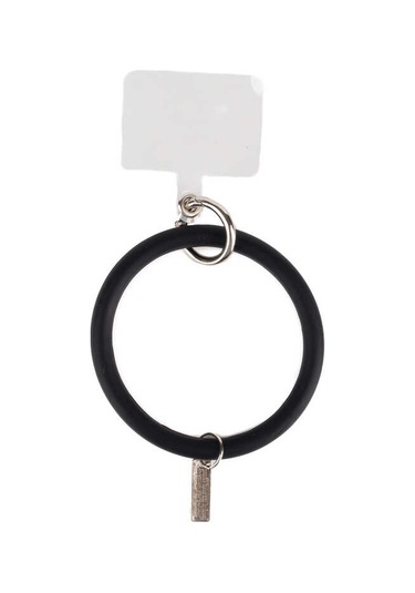 Kilifone - Cep Telefonu Hanger 01 Telefon Tutucu El Askısı Bileklik - Siyah - T23304 Siyah