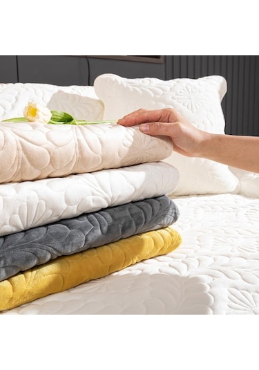 Camel Peluş Kanepe Havlusu Kış Avrupa Tarzı Kısa Kanepe Örtüsü Düz Renk Kaymaz Kanepe Örtüsü Oturma Odası İçin Evrensel 70 70cm