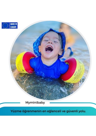 Myminibaby İleri Seviye Yüzme Kolluk Çok Renkli