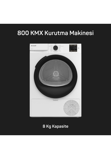 Arçelik 8100 MX Çamaşır Makinesi - 800 KMX Kurutma Makinesi