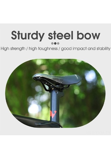 Dancemonkey Konforlu Bisiklet Sele - Ergonomik, Havalandırmalı, Su Geçirmez, Prostat Desteği Mtb/yol Bisikleti Selesi Siyah Siyah