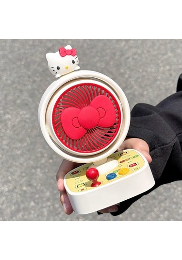 Hellokitty Masaüstü Şarj Fani-beyaz